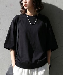 綿100 ドロップショルダー Tシャツ
