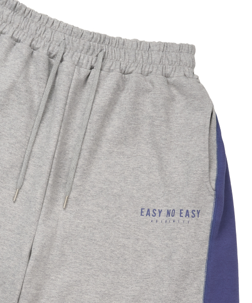 EASY NO EASY(イージーノーイージー)の「トラック配色バミューダスウェットパンツ - グレー(その他パンツ・レディース・その他・1/2)」の4枚目の写真
