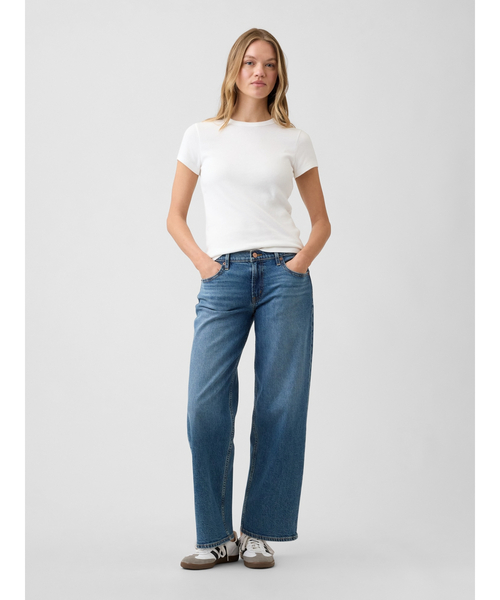 GAP(ギャップ)の「ローライズ '90s ルーズフィット デニム(デニムパンツ・レディース・インディゴブルー・23/24/29/30/25/26/27/28)」の1枚目の写真