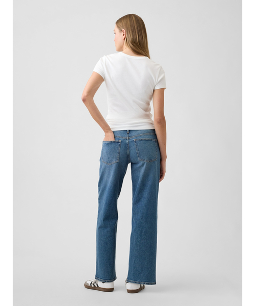GAP(ギャップ)の「ローライズ '90s ルーズフィット デニム(デニムパンツ・レディース・インディゴブルー・23/24/29/30/25/26/27/28)」の2枚目の写真