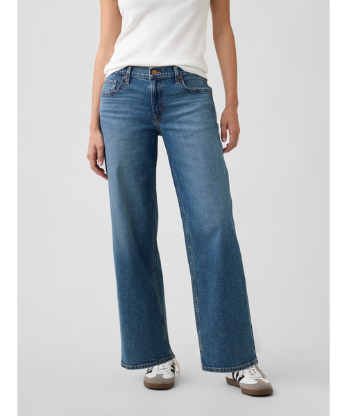 GAP(ギャップ)の「ローライズ '90s ルーズフィット デニム(デニムパンツ・レディース・インディゴブルー・23/24/29/30/25/26/27/28)」の3枚目の写真