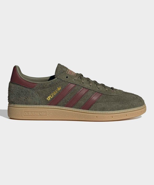 adidas(アディダス)の「ハンドボール スペツィアル / Handball Spezial Shoes / アディダスオリジナルス adidas Originals(スニーカー・メンズ・カーキ・24.5cm/25.0cm/25.5cm/26.0cm/26.5cm/27.0cm/27.5cm/28.0cm/28.5cm/29.0cm/22.0cm/22.5cm/23.0cm/23.5cm/24.0cm)」の1枚目の写真