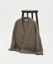 JOURNAL STANDARD（ジャーナルスタンダード）の「エフォートレス ノーカラー ジャケット（ノーカラージャケット）」