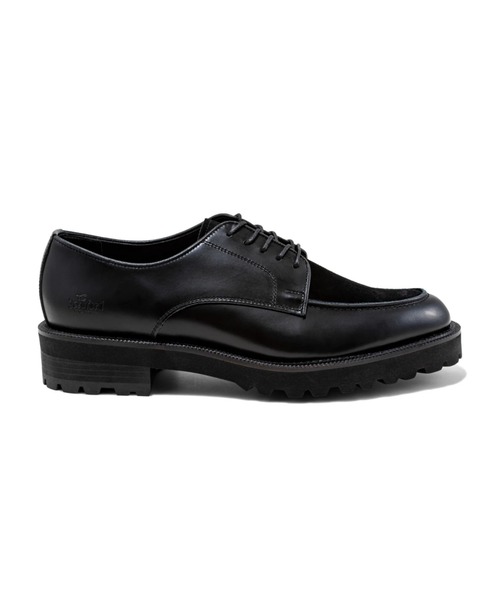 The Kenford Fineshoes(ケンフォードファインシューズ)の「NEW CLASSIC U MOC BLACK BLACK SUEDE(ローファー・メンズ・ブラック・27/26.5/26/25.5)」の7枚目の写真