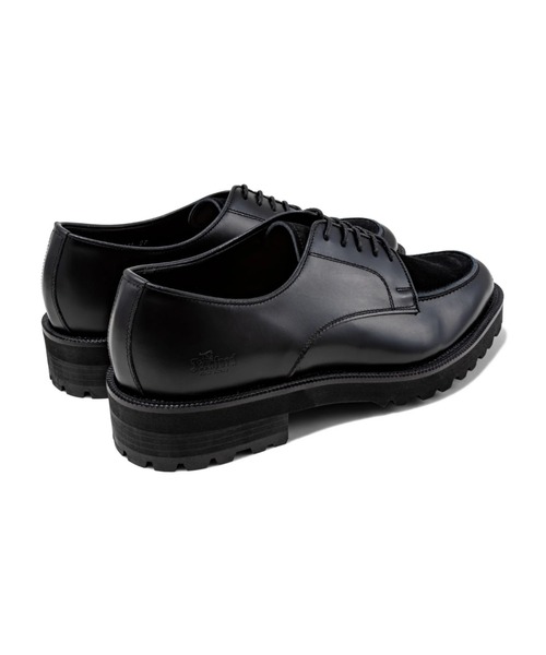 The Kenford Fineshoes(ケンフォードファインシューズ)の「NEW CLASSIC U MOC BLACK BLACK SUEDE(ローファー・メンズ・ブラック・27/26.5/26/25.5)」の8枚目の写真