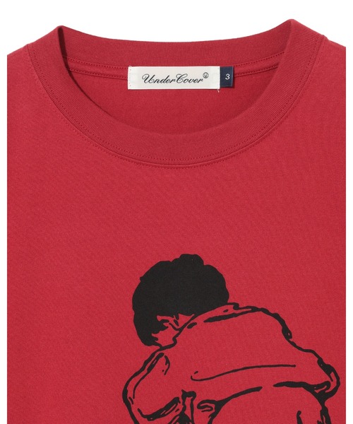 UNDERCOVER(アンダーカバー)の「UC2F3803(Tシャツ/カットソー・メンズ・ブラック/レッド/ホワイト・2/1/5/4/3)」の5枚目の写真