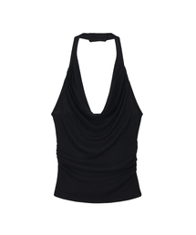 Halter Ring Top (4COLOR)