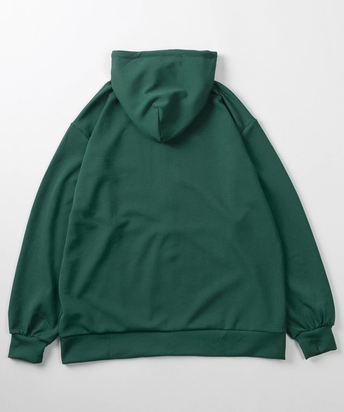 GERRY(ジェリー)の「【70】【GERRY/ジェリー】シルクタッチ ダンボールニット フルジップ パーカー/フーディー/ストレッチ/ロゴ刺繍/スポーツミックス(パーカー・メンズ・グリーン/ブルー/ブラック/ホワイト/グレー・M/L/XL)」の15枚目の写真