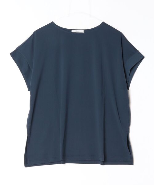 Julier Yoga and Relax(ジュリエヨガアンドリラックス)の「Julier (定番)ライトプライム オーバートップス(Tシャツ/カットソー・レディース・ブルー/ホワイト/ネイビー・FREE)」の22枚目の写真