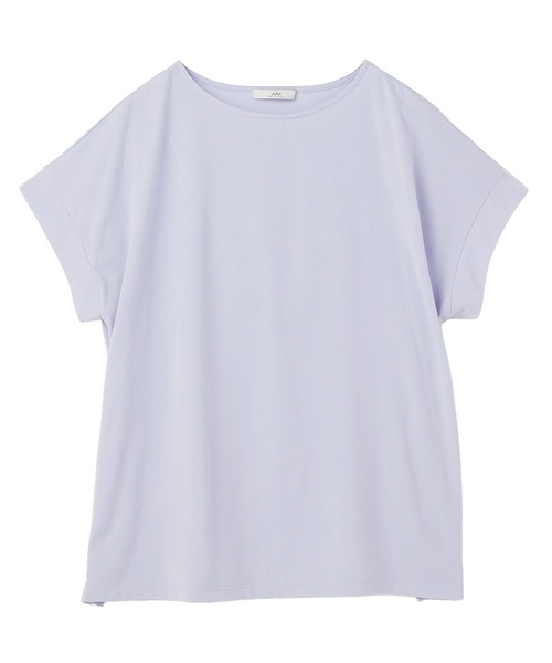 Julier Yoga and Relax(ジュリエヨガアンドリラックス)の「Julier (定番)ライトプライム オーバートップス(Tシャツ/カットソー・レディース・ブルー/ホワイト/ネイビー・FREE)」の16枚目の写真