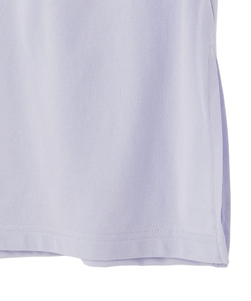 Julier Yoga and Relax(ジュリエヨガアンドリラックス)の「Julier (定番)ライトプライム オーバートップス(Tシャツ/カットソー・レディース・ブルー/ホワイト/ネイビー・FREE)」の9枚目の写真