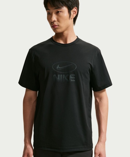 NIKE（ナイキ）の「ナイキ NIKE ナイキ DF UV HYVERSE TOP FLD（Tシャツ/カットソー・メンズ・オリーブ/ホワイト/ブラック・S/LL/L/M/3L）」の3枚目の写真