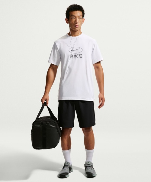 NIKE（ナイキ）の「ナイキ NIKE ナイキ DF UV HYVERSE TOP FLD（Tシャツ/カットソー・メンズ・オリーブ/ホワイト/ブラック・S/LL/L/M/3L）」の9枚目の写真