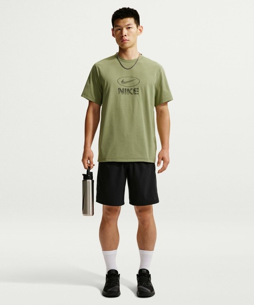 NIKE（ナイキ）の「ナイキ NIKE ナイキ DF UV HYVERSE TOP FLD（Tシャツ/カットソー・メンズ・オリーブ/ホワイト/ブラック・S/LL/L/M/3L）」の5枚目の写真