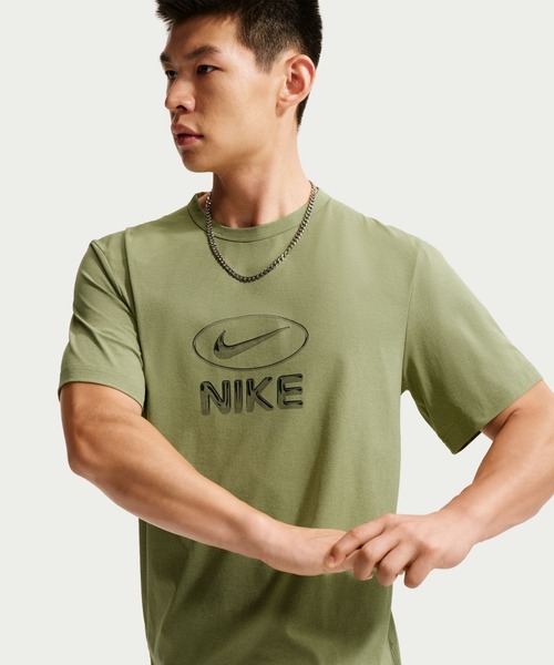 NIKE（ナイキ）の「ナイキ NIKE ナイキ DF UV HYVERSE TOP FLD（Tシャツ/カットソー・メンズ・オリーブ/ホワイト/ブラック・S/LL/L/M/3L）」の7枚目の写真