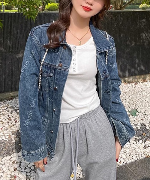 Songe(ソンジュ)の「ヘンリーネック長袖リブトップス(Tシャツ/カットソー・レディース・ブラック/グレー/ホワイト/チャコールグレー・L/M)」の9枚目の写真