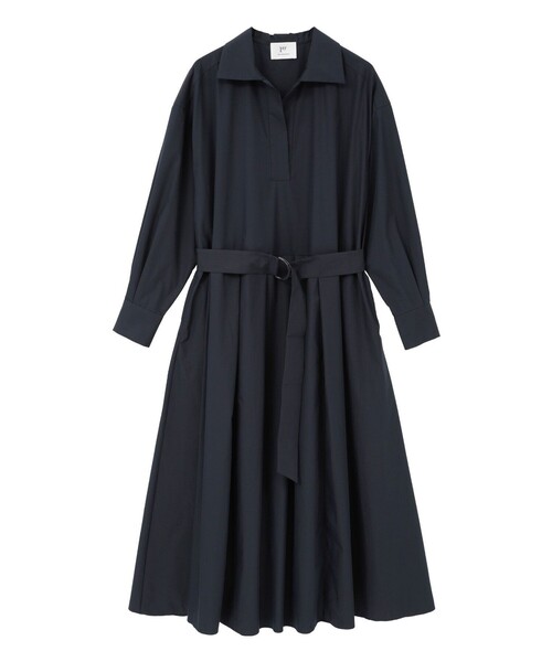1er Arrondissement(プルミエアロンディスモン)の「エアリータイプライタースキッパーワンピース(ワンピース・レディース・ブラウン系その他5/ブルー系その他3・38/36)」の10枚目の写真