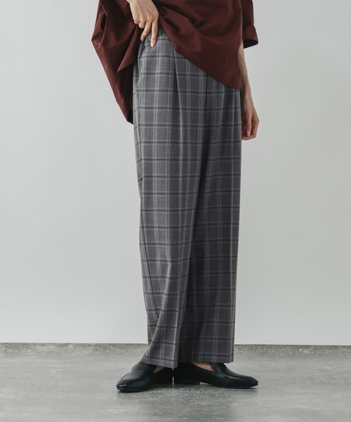 GLOBAL WORK（グローバルワーク）の「ウツクシルエットストレート柄/817336（その他パンツ・レディース・ブラウン系その他5/グレー系その他・X-SMALL/SMALL/MEDIUM/LARGE/X-LARGE/XX-LARGE）」の5枚目の写真