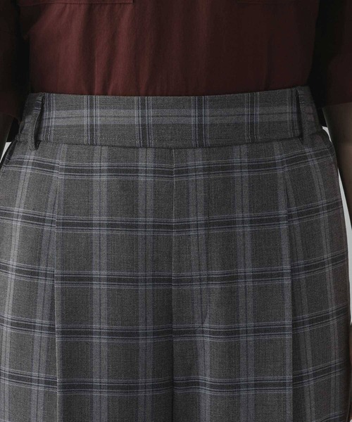 GLOBAL WORK（グローバルワーク）の「ウツクシルエットストレート柄/817336（その他パンツ・レディース・ブラウン系その他5/グレー系その他・X-SMALL/SMALL/MEDIUM/LARGE/X-LARGE/XX-LARGE）」の15枚目の写真