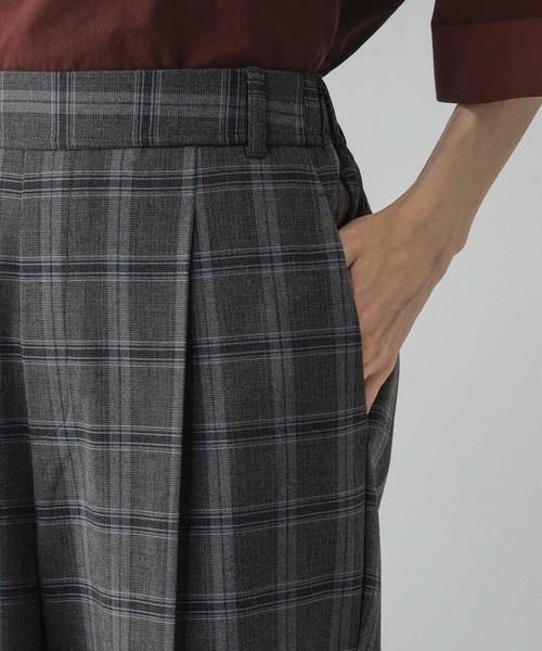 GLOBAL WORK（グローバルワーク）の「ウツクシルエットストレート柄/817336（その他パンツ・レディース・ブラウン系その他5/グレー系その他・X-SMALL/SMALL/MEDIUM/LARGE/X-LARGE/XX-LARGE）」の17枚目の写真