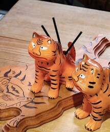 POST GENERAL（ポストジェネラル）の「POST GENERAL/ポストジェネラル TIBETAN TIGER DIFFUSER（タオル）」