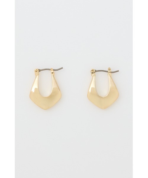 MOUSSY(マウジー)の「【26年AW新作】SQUARE ピアス(ピアス(両耳用)・レディース・シルバー/ゴールド・FREE)」の6枚目の写真