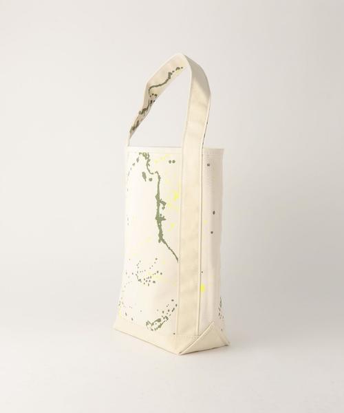 TEMBEA（テンベア）の「＜TEMBEA(テンベア)＞BAGUETTE ペンキ トートバッグ（トートバッグ・レディース・ブラック/オリーブ・FREE）」の3枚目の写真