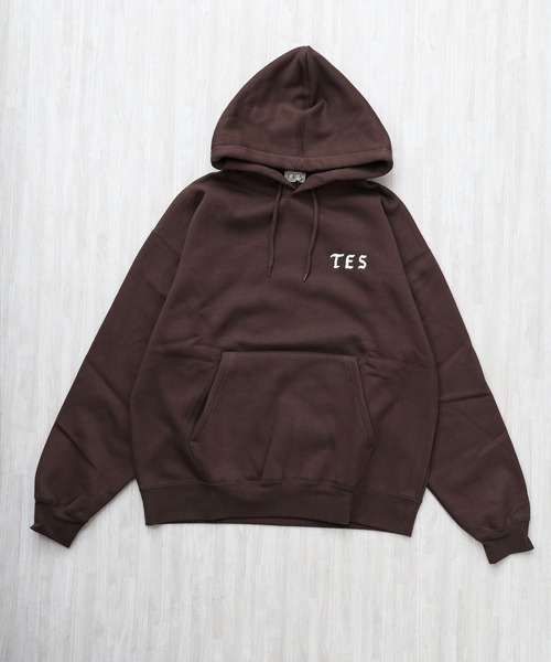The Endless Summer(エンドレスサマー)の「TES 50S CAR CLUB EMB BIG SWEAT PARKA / スウェットパーカー(パーカー・メンズ・グレー/ブラウン/ブラック・SMALL/MEDIUM/LARGE/X-LARGE)」の15枚目の写真