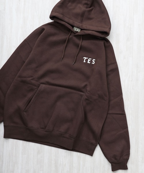 The Endless Summer(エンドレスサマー)の「TES 50S CAR CLUB EMB BIG SWEAT PARKA / スウェットパーカー(パーカー・メンズ・グレー/ブラウン/ブラック・SMALL/MEDIUM/LARGE/X-LARGE)」の17枚目の写真