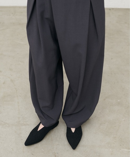 LARUTA(ラルータ)の「【LARUTA】ニットメッシュパンプス(パンプス・レディース・ブラック/ブラウン・LARGE/MEDIUM)」の6枚目の写真
