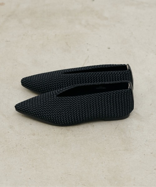 LARUTA(ラルータ)の「【LARUTA】ニットメッシュパンプス(パンプス・レディース・ブラック/ブラウン・LARGE/MEDIUM)」の14枚目の写真