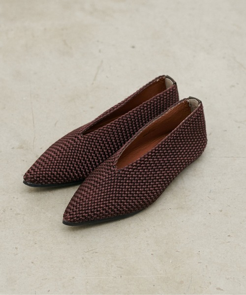 LARUTA(ラルータ)の「【LARUTA】ニットメッシュパンプス(パンプス・レディース・ブラック/ブラウン・LARGE/MEDIUM)」の11枚目の写真