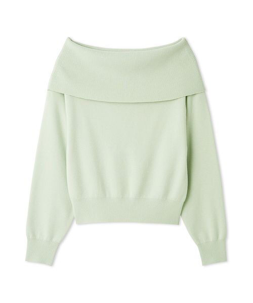FRAY I.D（フレイアイディー）の「ワイドカラーオフショルダープルオーバー（Tシャツ/カットソー・レディース・レッド/ブラウン/ミント/アイボリー・F）」の3枚目の写真