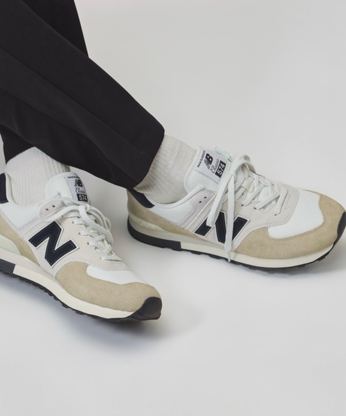 NEW BALANCE（ニューバランス）の「ニューバランス New Balance 574（スニーカー・メンズ・オフホワイト・23.5cm/24.5cm/25.5cm/26.5cm/27.5cm/23.0cm/24.0cm/25.0cm/26.0cm/27.0cm）」の2枚目の写真
