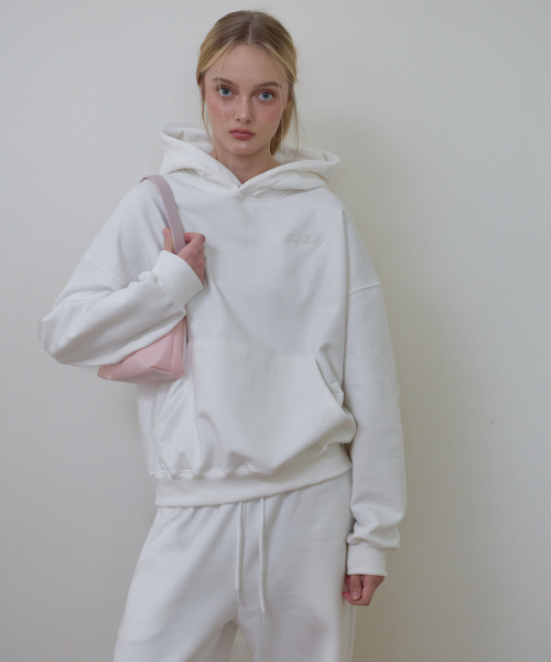 ROSEFRANTZ（ロゼフランツ）の「Back Rose Embroidery Hoodie [Ivory]（パーカー・レディース・アイボリー・S/M/XS/S）」の7枚目の写真