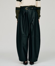 PRANK PROJECT | 【2026Winter Pre-Order】フェイクレザーバルーンパンツ / Fake Leather Balloon Pants(その他パンツ)