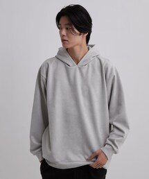 tk.TAKEO KIKUCHI（ティーケータケオキクチ）の「シルキータッチスエード プルパーカー（パーカー）」