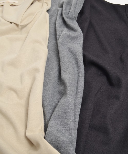 Khaju（カージュ）の「Khaju: カットキャミワンピ□（ワンピース・レディース・ブラック/グレー/ベージュ・ONE SIZE）」の12枚目の写真