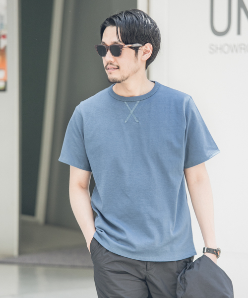 URBAN RESEARCH DOORS MENS(アーバンリサーチ ドアーズ メンズ)の「WALLA WALLA SPORTS × DOORS 別注 T-SHIRTS(Tシャツ/カットソー・メンズ・オリーブ/ブルー/ブラック/ホワイト・LARGE/MEDIUM)」の4枚目の写真