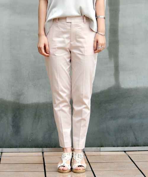 Spick & Span（スピックアンドスパン）の「≪WEB限定追加2≫サテンストレッチサブリナパンツ◆（その他パンツ・レディース・ピンク・40/36/38/34）」の10枚目の写真