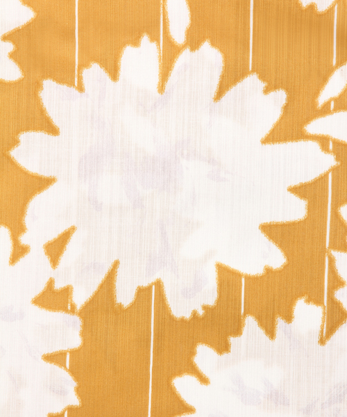 koe（コエ）の「【浴衣・作り帯・下駄 3点セット】花柄浴衣（浴衣・レディース・マスタード/ネイビー・FREE）」の13枚目の写真