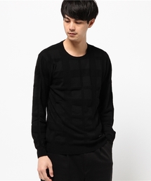 BLACK LABEL CRESTBRIDGE | 【PREMIUM COLLECTION】シャドークレストブリッジチェックニット(ニット/セーター)