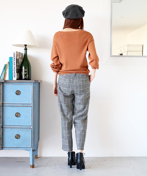 N.(N. Natural Beauty Basic)(エヌエヌナチュラルビューティーベーシック)の「WOOL BASIC ラウンドネックニット(ニット/セーター・レディース・ホワイト/ボルドー/ブラック/ベージュ/グレー/ブルー・MEDIUM)」の17枚目の写真
