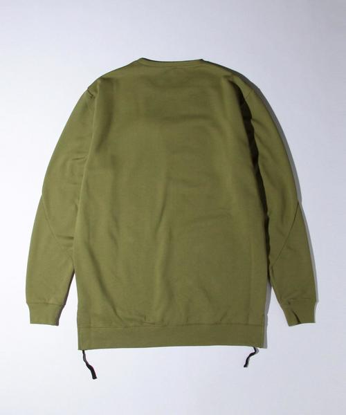 MONKEY TIME（モンキータイム）の「＜TEAM COZY＞ STATION FLEECE CREW/スウェット（スウェット・メンズ・オリーブ/ブラック・MEDIUM/LARGE/SMALL）」の3枚目の写真