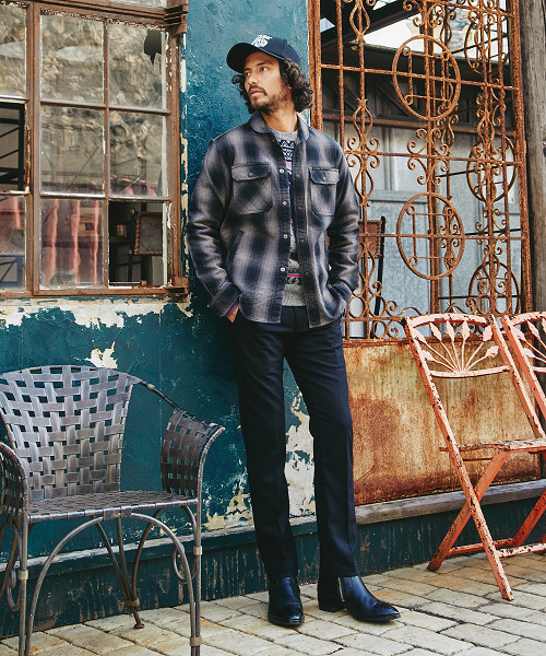 HYSTERIC GLAMOUR（ヒステリックグラマー）の「CPO SH（シャツ/ブラウス・メンズ・レッド系その他/グレー/チャコールグレー・SMALL/MEDIUM/LARGE）」の15枚目の写真