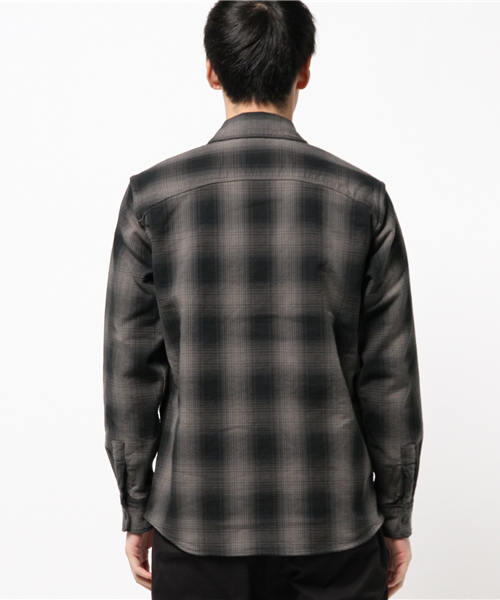 HYSTERIC GLAMOUR（ヒステリックグラマー）の「CPO SH（シャツ/ブラウス・メンズ・レッド系その他/グレー/チャコールグレー・SMALL/MEDIUM/LARGE）」の4枚目の写真