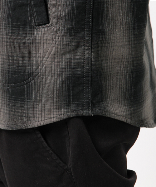 HYSTERIC GLAMOUR（ヒステリックグラマー）の「CPO SH（シャツ/ブラウス・メンズ・レッド系その他/グレー/チャコールグレー・SMALL/MEDIUM/LARGE）」の10枚目の写真