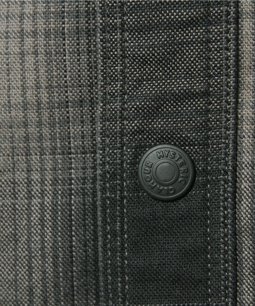 HYSTERIC GLAMOUR（ヒステリックグラマー）の「CPO SH（シャツ/ブラウス・メンズ・レッド系その他/グレー/チャコールグレー・SMALL/MEDIUM/LARGE）」の13枚目の写真