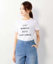 Jewel Changes | 〓【雑誌掲載】★JC フラワーロゴプリント Tシャツ / 【JJ掲載】(Tシャツ/カットソー)