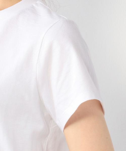 Jewel Changes（ジュエルチェンジズ）の「〓【雑誌掲載】★JC フラワーロゴプリント Tシャツ / 【JJ掲載】（Tシャツ/カットソー・レディース・オフホワイト/グレー/ブラウン/ライトブルー・FREE）」の18枚目の写真